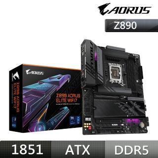 【技嘉】板+Win11組合★Z890 AORUS ELITE WIFI7 INTEL主機板+軟體(拆封後無法退換貨)