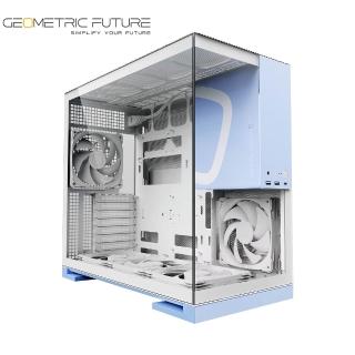 【Geometric Future】幾何未來 Model 5 悟空 玻璃海景 5風扇版 粉藍(M5粉色系列)