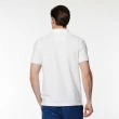 【NAUTICA】官方旗艦 男裝 經典素色吸濕排汗短袖POLO衫(白色)