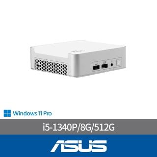 【ASUS 華碩】i5十二核迷你電腦(NUC13VYKI5MR6710/i5-1340P/8G/512G/W11P)