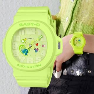 【CASIO 卡西歐】BABY-G 俏皮愛心 時尚腕錶 禮物 送禮 推薦(BGA-10-3A)