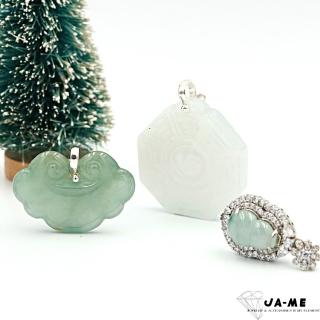 【JA-ME】天然A貨緬甸翡翠玉墜(母親節禮物/現貨)