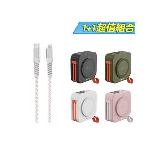 【Philips 飛利浦】DLP4347 10000mAh多合一螢幕顯示行動電源(贈不打結線超值組/具Wh標示)