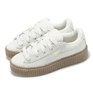 【PUMA】休閒鞋 Fenty Creeper Phatty Earth Tone 米白 男女鞋 厚底 雷哈娜(396813-03)