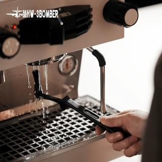 【MHW-3BOMBER】咖啡機彎頭刷(義式咖啡機清潔刷 彎頭防燙刷子 沖煮頭專用毛刷 30℃大斜角 防濺防燙)