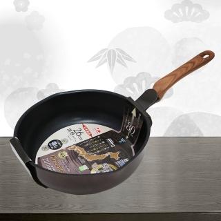 日本製和樂亭IH大金不沾深型炒鍋-26cm-1支(炒鍋)