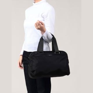 【agnes b.】Voyage環保材質尼龍兩用包(黑)