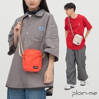 【plain-me】男女包 百搭多夾層旅行小包 OPM3001-251(男女款 側揹包 戶外 小包 包包 旅行 收納)