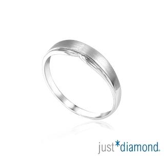【Just Diamond】18K金 戒指 永恆戀曲 對戒(男戒)