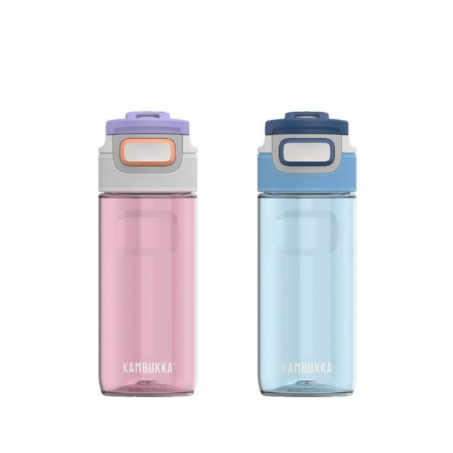 【KAMBUKKA 卡沛卡】Elton 智飲瓶 Tritan 500ml/多色任選(吸管杯/運動水壺/運動水瓶/兒童水壺)