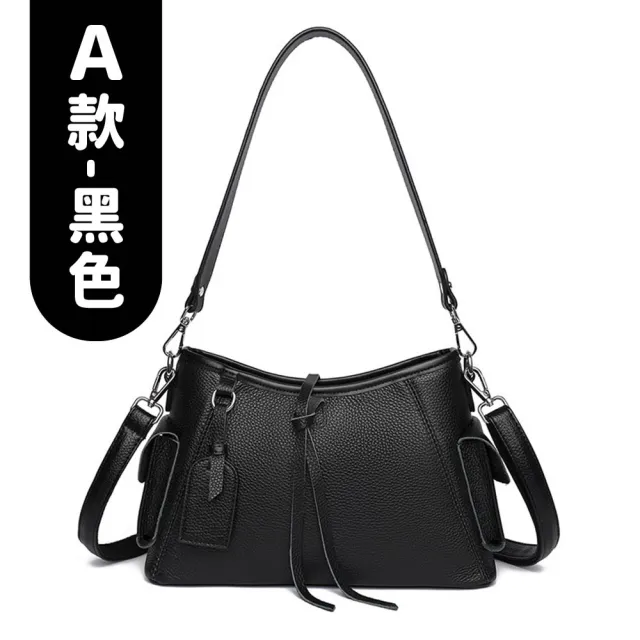 【MoonDy】真皮包包 奶茶色包包 斜背包 大容量斜背包 通勤包 黑色包包 牛皮包包 女生禮物