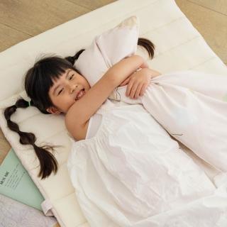 【翔仔居家】純棉涼感雙面 抗菌兒童睡袋三件組(邦妮星球)
