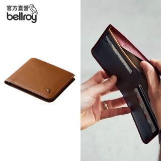 【Bellroy 官方直營】Hide & Seek HI 真皮橫式鈔票錢包 高9.5公分 - RFID防盜(焦糖棕)