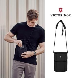 【VICTORINOX 瑞士維氏】TA 5.0雙層護照包(黑 610603)