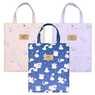 【uma hana】雲彩小馬上班上課多用途防水包 A4手提袋(公事袋/文件袋/補習袋/萬用袋)