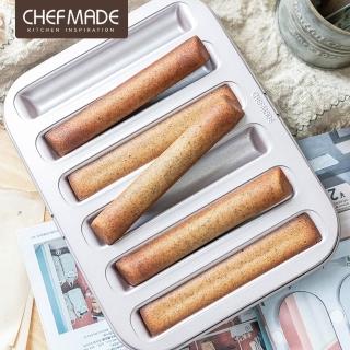 【美國Chefmade】長條款 雪茄造型 費南雪不沾烘焙烤模(CM128)