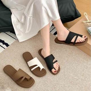 【K.W.】新品頂極自在夏日上班出遊必備淑女鞋平底涼鞋(休閒鞋 涼鞋 娃娃鞋 低跟鞋 瑪莉珍)