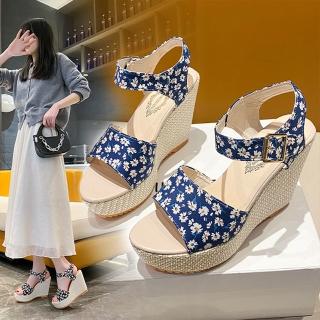 【K.W.】韓國網紅完美焦點選品必買時尚厚底涼鞋(休閒鞋 涼鞋 娃娃鞋 莫卡辛 樂福鞋)
