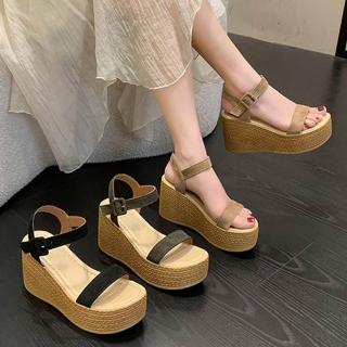 【K.W.】韓國網紅完美品味選品必買時尚厚底涼鞋(休閒鞋 涼鞋 娃娃鞋 莫卡辛 樂福鞋)
