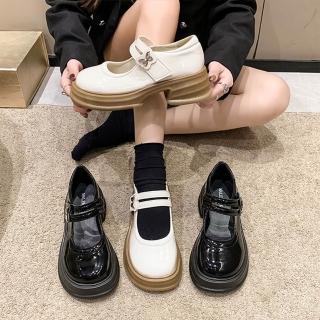 【K.W.】韓國網紅頂極活力選品必買時尚百搭厚底鞋(休閒鞋 涼鞋 娃娃鞋 莫卡辛 樂福鞋)