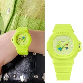 【CASIO 卡西歐】BABY-G變換愛心設計指標錶(BGA-10-3A)
