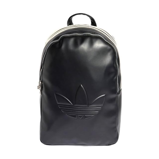 【adidas 愛迪達】PU TR BACKPACK 黑色 附拉鍊主袋 21.5 L 後背包 JC5999