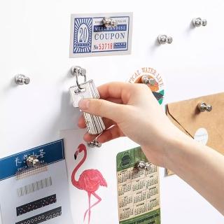 【樂適多】強力磁吸圖釘10入一組 MO9324(磁鐵圖釘 辦公用品 文具 磁鐵 圖釘)