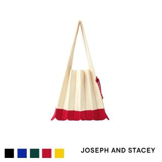 【JOSEPH AND STACEY】針織MIX百褶包-小(多色/官方直營/JS百褶包/韓系/校園色系/618)