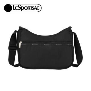 【Lesportsac】Classic Hobo 經典斜背包(7520) 永恆黑