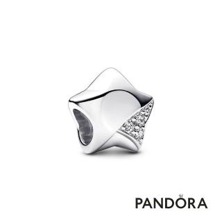 【Pandora 官方直營】摺紙許願星星串飾-絕版品