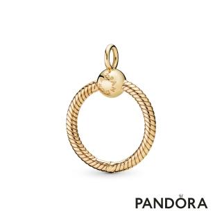 【Pandora 官方直營】鍍18k金 皇冠項鏈環小型-絕版品
