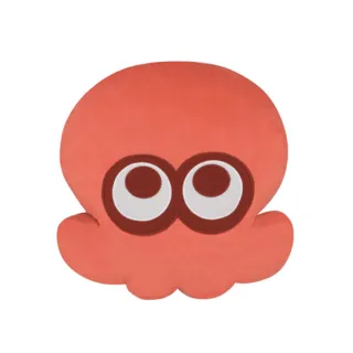 【Nintendo 任天堂】三英 斯普拉遁 章魚抱枕(紅色)