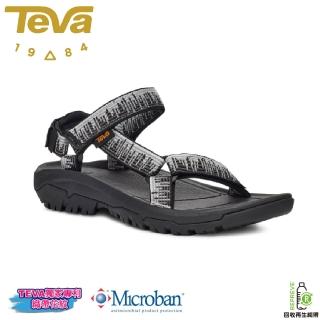 【TEVA】女 Hurricane XLT2 運動涼鞋《大氣黑/白》TV1019235/水陸機能運動涼鞋/雨鞋/水鞋(悠遊山水+)