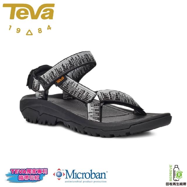 【TEVA】女 Hurricane XLT2 運動涼鞋《大氣黑/白》TV1019235/水陸機能運動涼鞋/雨鞋/水鞋(悠遊山水+)
