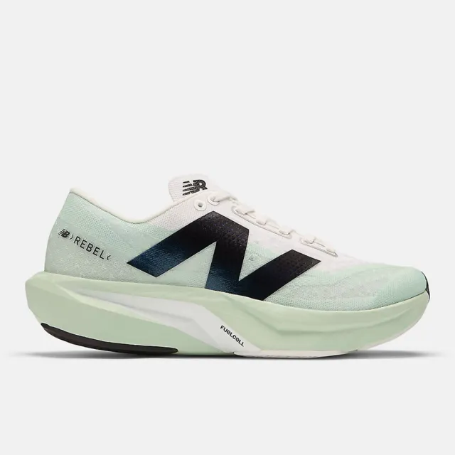 NEW BALANCE】Fuelcell Rebel V4 女競速跑鞋運動鞋寬楦薄荷綠(WFCXCA4 