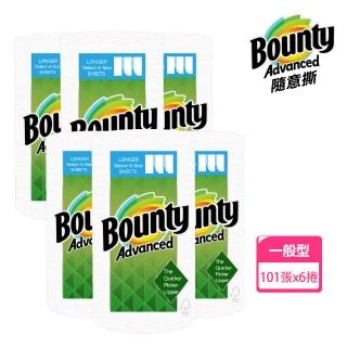 【Bounty】隨意撕特級廚房紙巾(101張X6捲)