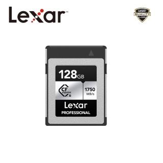 【Lexar 雷克沙】專業用升級版 128GB Cfexpress Type B 記憶卡 Silver(最高讀速1750 MB/s 10年有限保固)