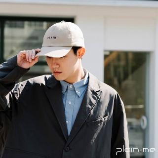 【plain-me】男女帽 PLAIN再生老帽 帽子 鴨舌帽 PLN2314-251(男帽 女帽 配件 休閒帽 LOGO)