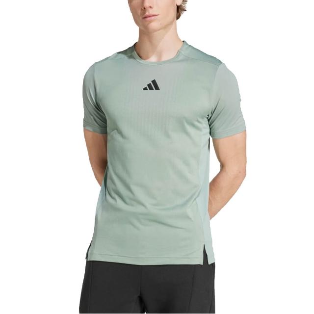 【adidas 愛迪達】男 AIRCHILL TEE 短袖上衣 - JI8197