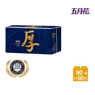 【MAY FLOWER 五月花】厚棒抽取式衛生紙(90抽x60包)