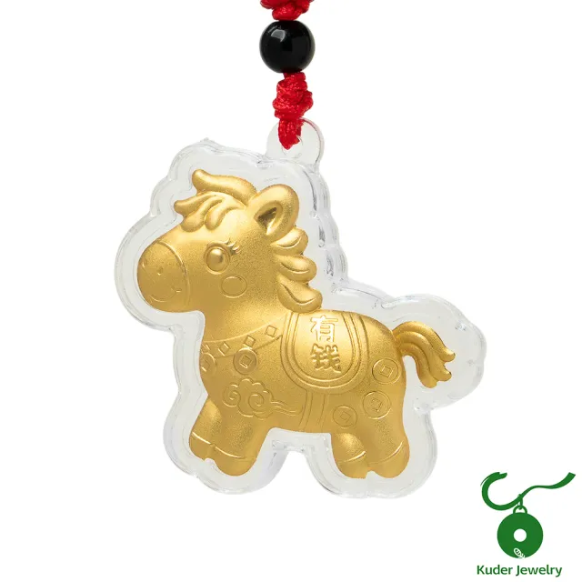 K.D.J 圓融珠寶】999黃金手鍊/項鍊買一送小金龍墜(多選1) - momo購物網