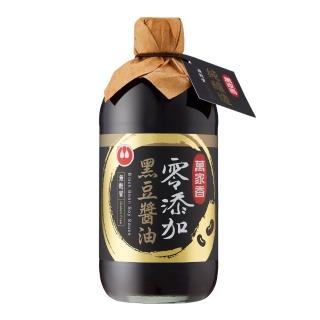 【萬家香】零新增黑豆醬油(450ml)
