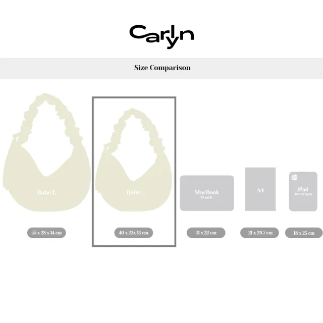 【Carlyn】BABE M 韓國時尚側背包｜H73104020(6色任選)