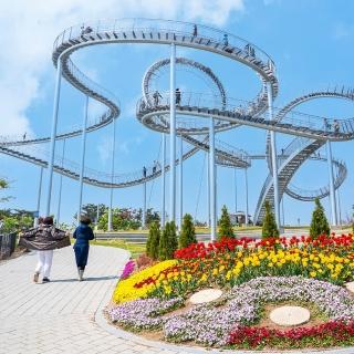 【喜鴻假期】【無購物．饗玩釜山四城５日】雲上走廊、世界文化遺產、摩天樓展望臺、韓國必吃美食