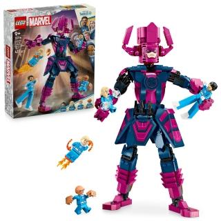 【LEGO 樂高】漫威超級英雄系列 76316 驚奇 4 超人大戰行星吞噬者拼砌玩偶(驚奇4超人 擺設 兒童玩具)