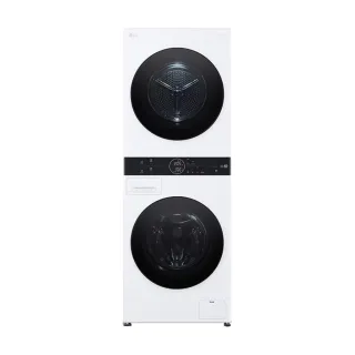 【LG 樂金】家電速配13公斤+10公斤◆ WashTower AI智控洗乾衣機(WD-S1310W)