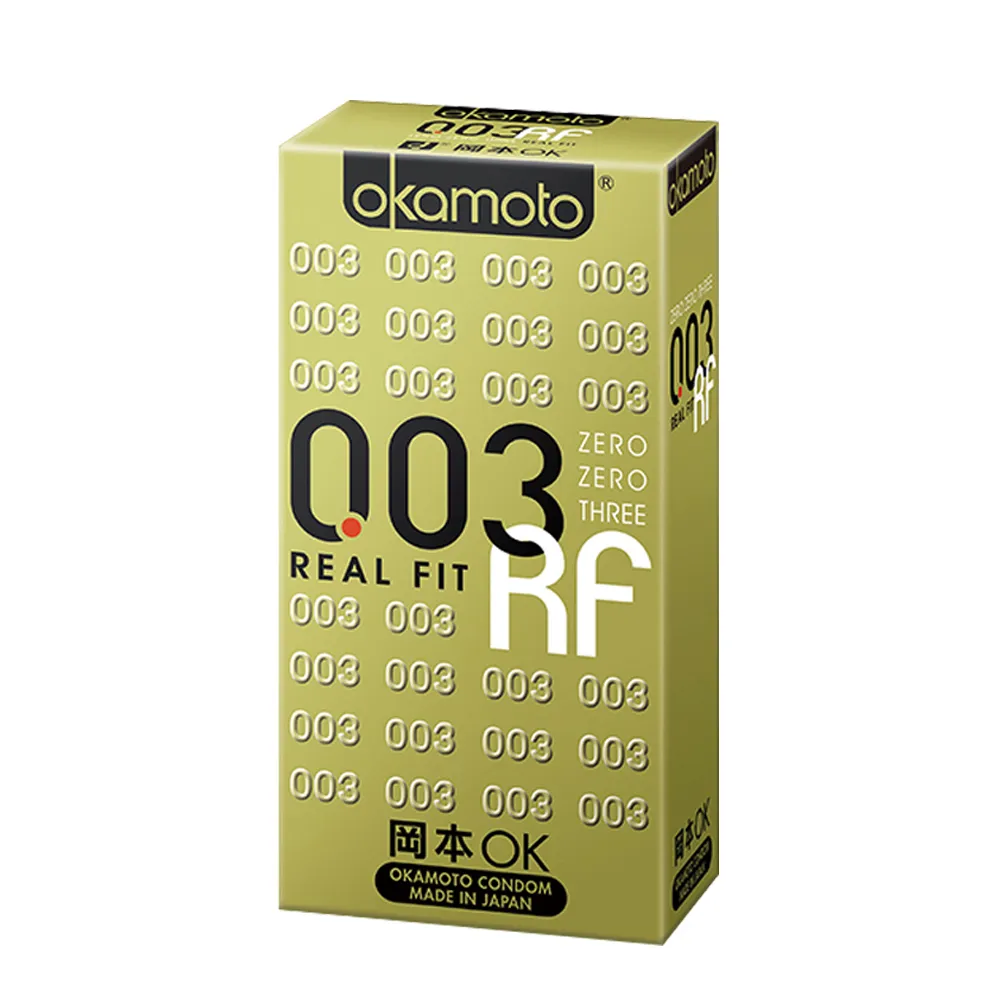 Okamoto岡本】003 RF極薄貼身保險套10入/盒(無儲精囊設計/舒適貼身) - momo購物網- 好評推薦-2026年1月