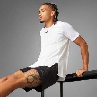【adidas 愛迪達】AIRCHILL 短袖上衣(JE5747 男款運動上衣 吸濕排汗)