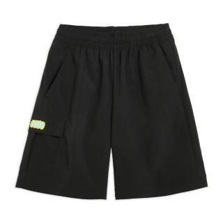【PUMA】短褲 男 運動褲 亞規 PT Logo 黑 68928201