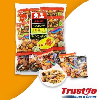 【美式賣場】天六/傳六 二色綜合14+1袋大包裝豆果子 什錦豆 共730g(2袋組)